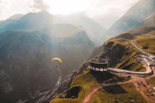 Jvari-Zhinvali-Ananuri-Gudauri-Kazbegi day trip from Tbilisi