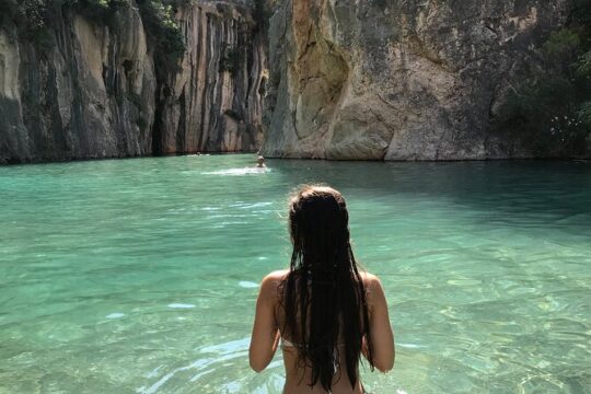 Kayaking and Thermal Springs Private Full Day Tour