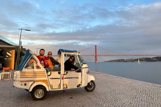 2 Hours Private Tour in Belém by Tuk Tuk Pastries Belém Included