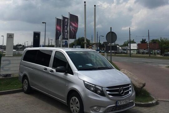 international transfer from Krakow (airport) to Vienna