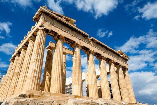 Athens and Acropolis Parthenon Half Day Tour with Tickets