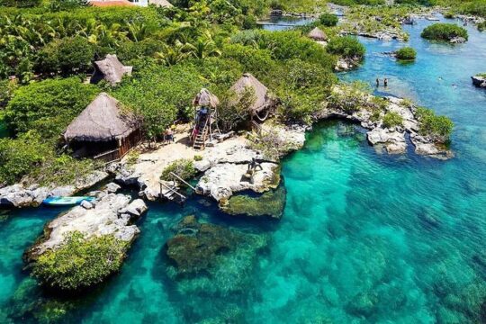 Snorkeling adventure in Yal-Kú lagoon, + Underground Cenote