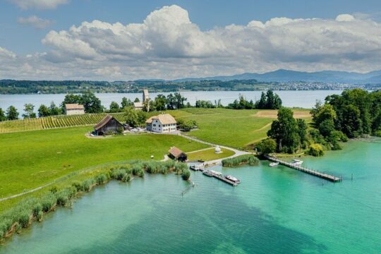 Zurich to Rapperswil Roses & Ufnau Island: City to Lake Escape