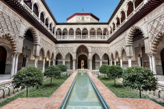Private Tour to the Alcazar and Cathedral of Seville with tickets
