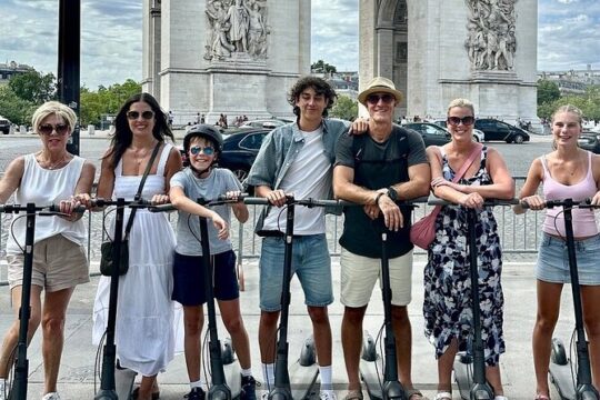 City Tour Of Paris by Electric Scooter