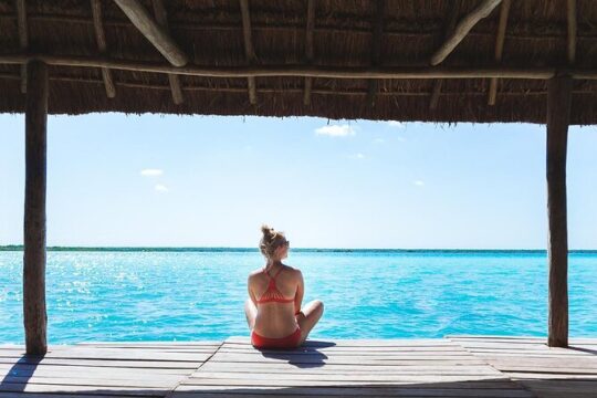 Bacalar Seven color Lagoon Adventure from Costa Maya Cruise Port