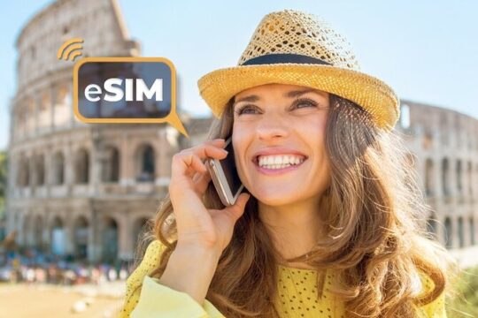 Unlimited Internet with eSIM Mobile Data in Rome and Italy