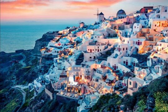 ~PRIVATE Half Day Santorini road tour 4 hours Book with us~