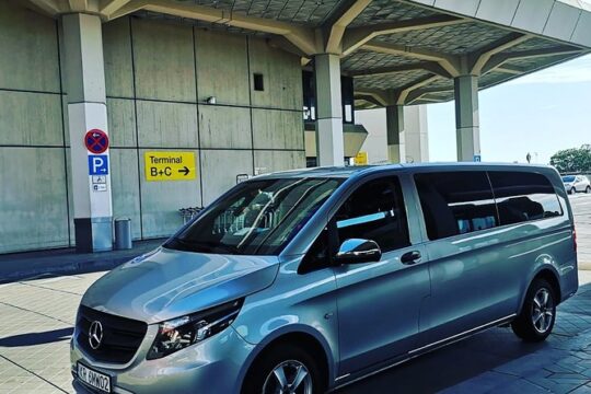 Transfer from Krakow (Balice airport) to Nowy Sącz