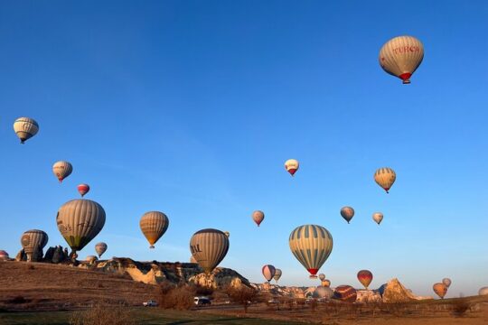 Hot Air Balloon Sunrise Flight over Cappadocia