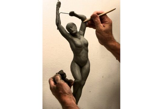 5 Mornings or 5 Afternoons Sculpture in Clay Guided Workshop
