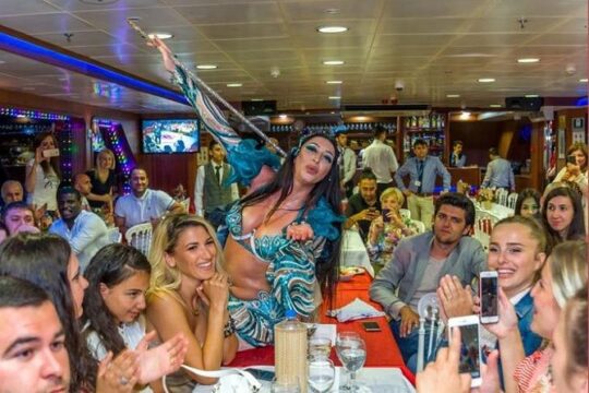 V.I.P. Bosphorus Dinner Night Cruise & Show with Belly Dancer