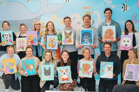 Paint and Sip on the Great Ocean Road BYO food and drinks