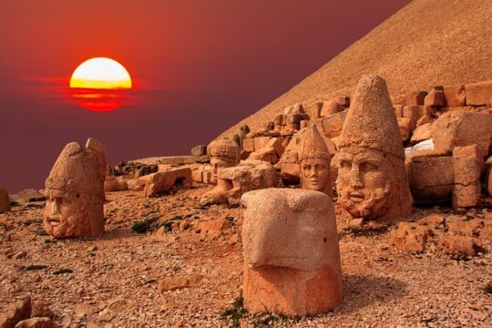 Mount Nemrut Commagene Tour 2-Day 1-Night from Istanbul by Plane