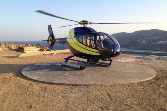 Private Helicopter Transfer from Athens to Crete