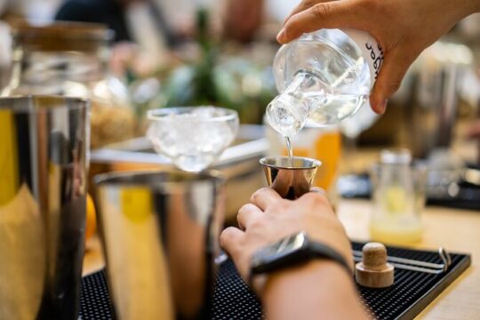 Cocktail workshop at Spirited Union in Amsterdam