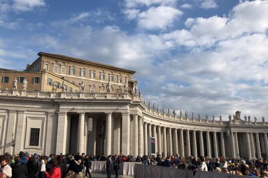 Papal Audience in Rome with Pope Francis - Private Tour
