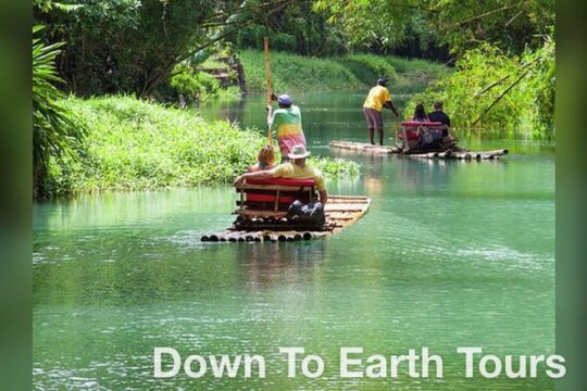 Martha Brae Bamboo Rafting Tranquil Peace Of Mind