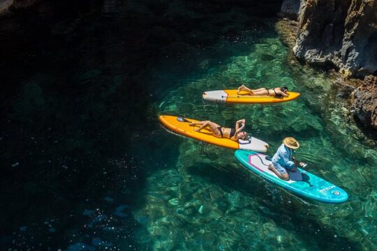 Private custom Blue & Green Cave tour with yacht from Hvar town