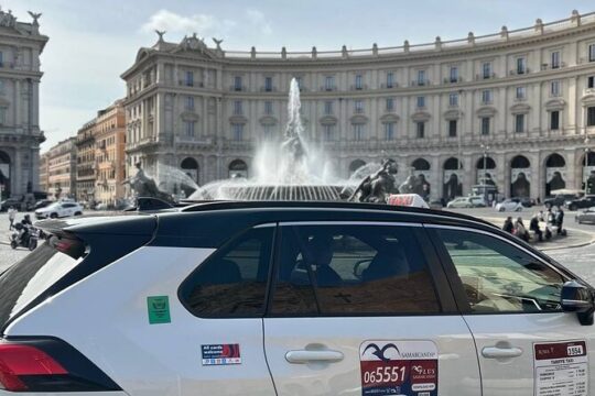 2-Hour Private Tour The Best Monuments of Rome by Taxi