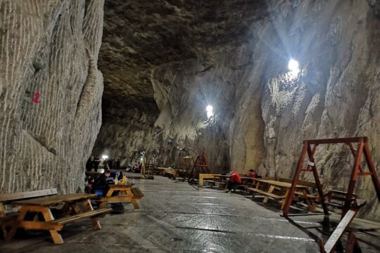 Day trip to Praid Salt Mine with Cheese tasting included