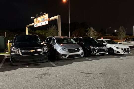 Private Transfers from MCO Airport to Disney and Universal Hotels