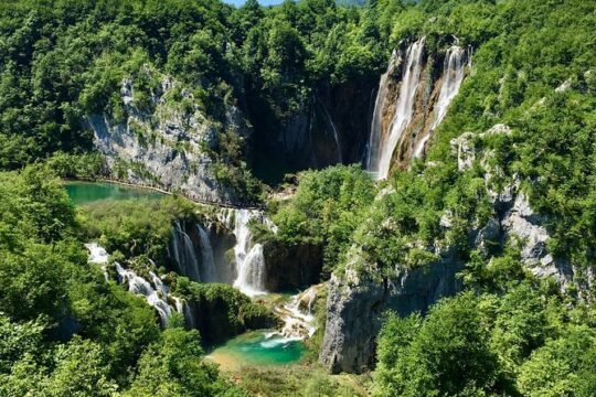 Private Transfer from Split to Zagreb via Plitvice with Mercedes Benz