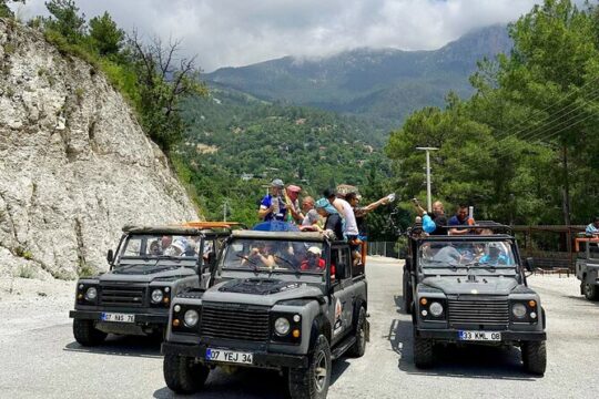 Belek Adventures Jeep Safari Tour with Off-Road, Lunch & Transfer