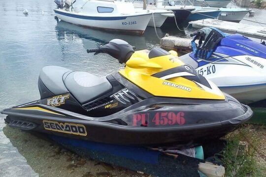 Ride on a Yamaha VX110 Jet Ski in Korcula Island and Peljesac Peninsula