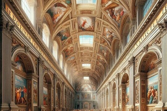 Entrance to Vatican Museums and Sistine Chapel