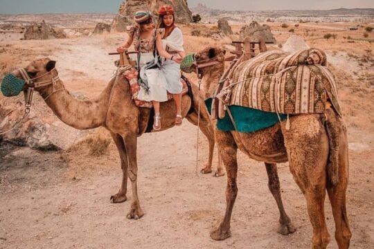Cappadocia Daily Tour & Camel Safari at Sunset Timing