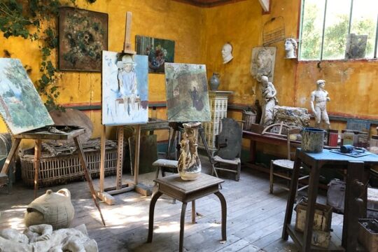 The private visite of house and gardens of Claude Monet