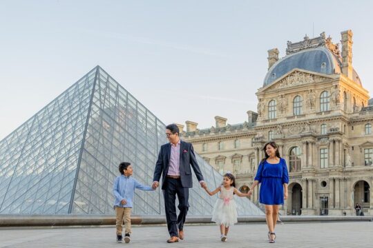 Private Photoshoot at the Louvre area in Paris