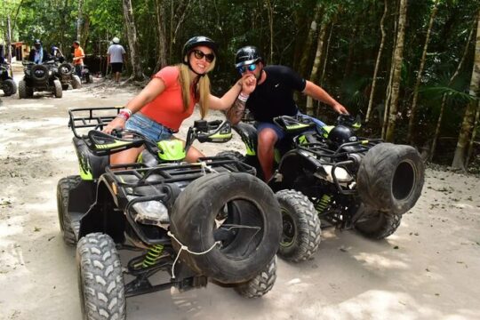 ATV Tour, Zip Lines, Horseback Riding, Cenote Swim and Tequila Tasting