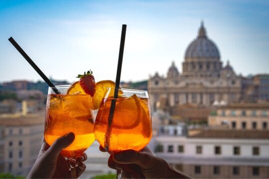 Italian Aperitivo Foodie Private Tour with the Best Vatican Views