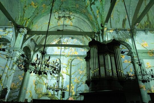 Immersive show: Van Gogh & Rembrandt in Amsterdam