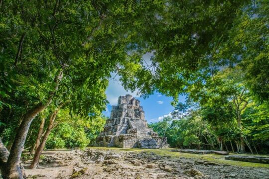 Sian Kaan Natural Reserve and Muyil Mayan Ruins from Tulum