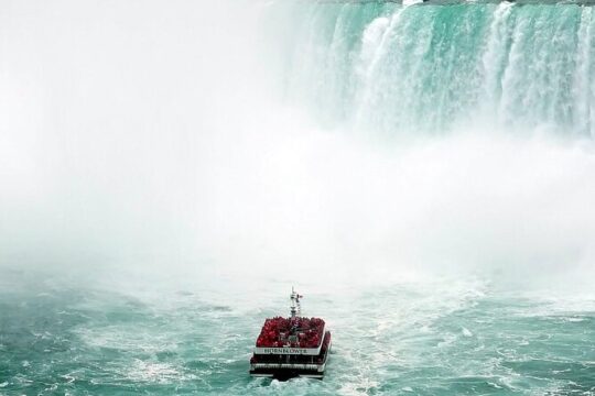 Niagara Falls: Boat Cruise, Journey Behind Falls, & Skylon Tour