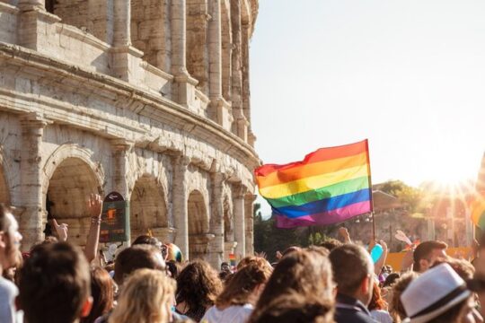 Pride Side (LGBTQ) of Rome on a Private Tour with a local