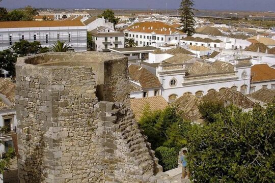 East Algarve and Spain. ferry boat included Tavira - castro Marin