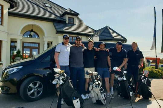 Transfer to Tokary Golf Club - active recreation