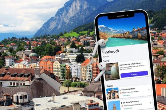 Innsbruck English Audio Tour with Quizzes on your Phone