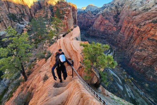 Zion National Park: Angel's Landing With Permit!!