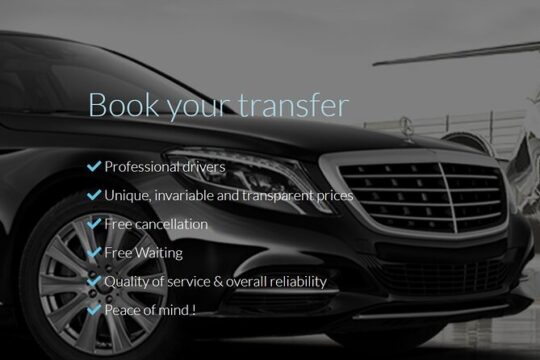 Private round trip transfer from/to PARIS  DISNEYLAND