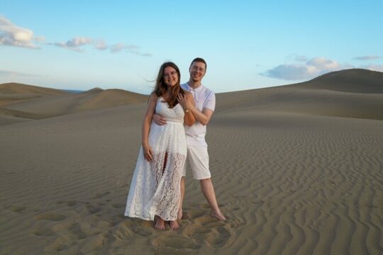 Photoshoot in the Dunes of Maspalomas