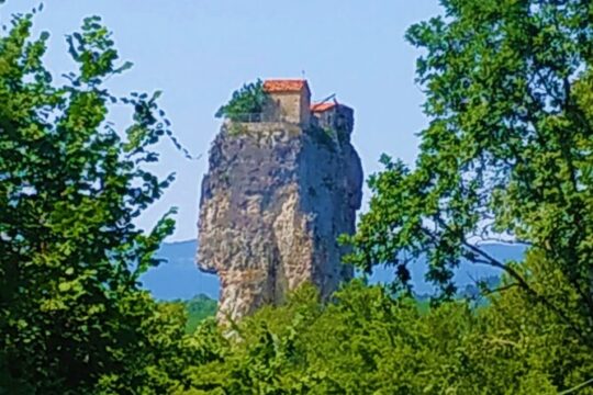 Tour to Katskhi Pillar&Chiatura from Tbilisi (Mghvimevi,Cableway, Ubisa,Tsitska)