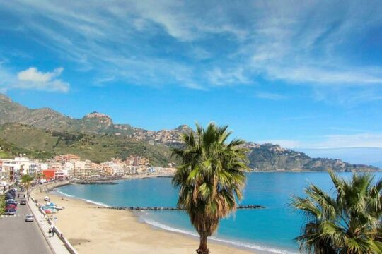 Private transfer from Palermo airport to Giardini Naxos or vice versa