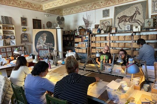 3 Hours Mosaic Workshop in Trastevere