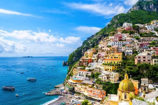 TRANSFER FROM ROME TO POSITANO or POSITANO TO ROME (1-8PAX)