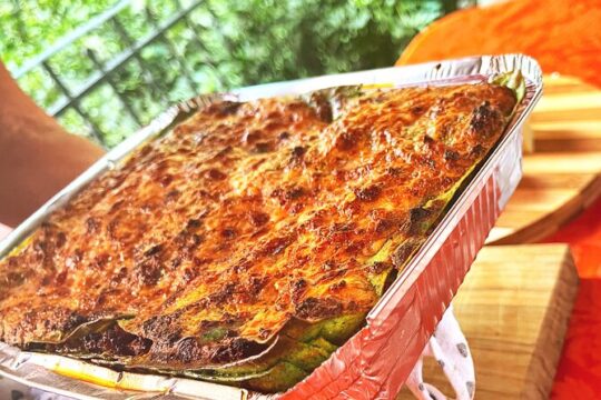 3 hour Lasagna Bolognese cooking class